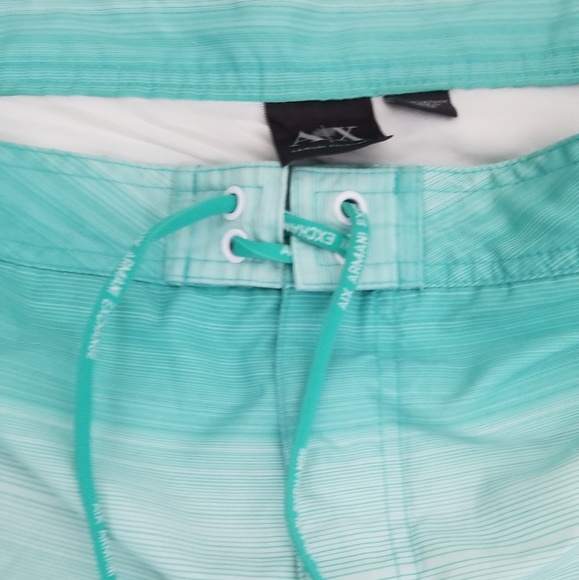 Armani Exchange CASUAL SHORTS (AQUA) - Picture 6 of 6